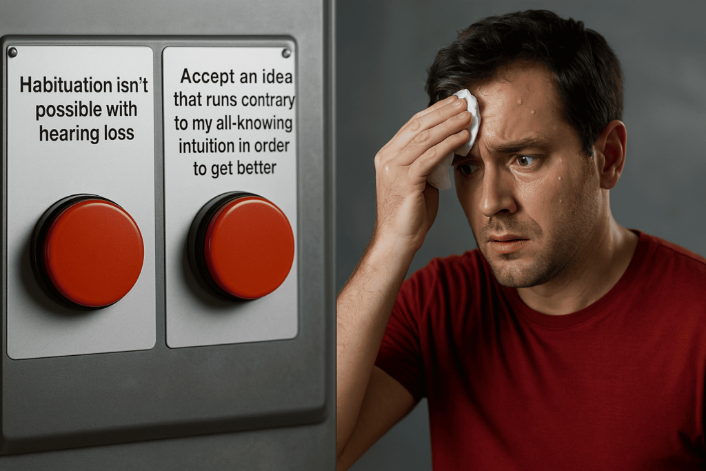 I thought hearing loss made habituation impossible. I was wrong.